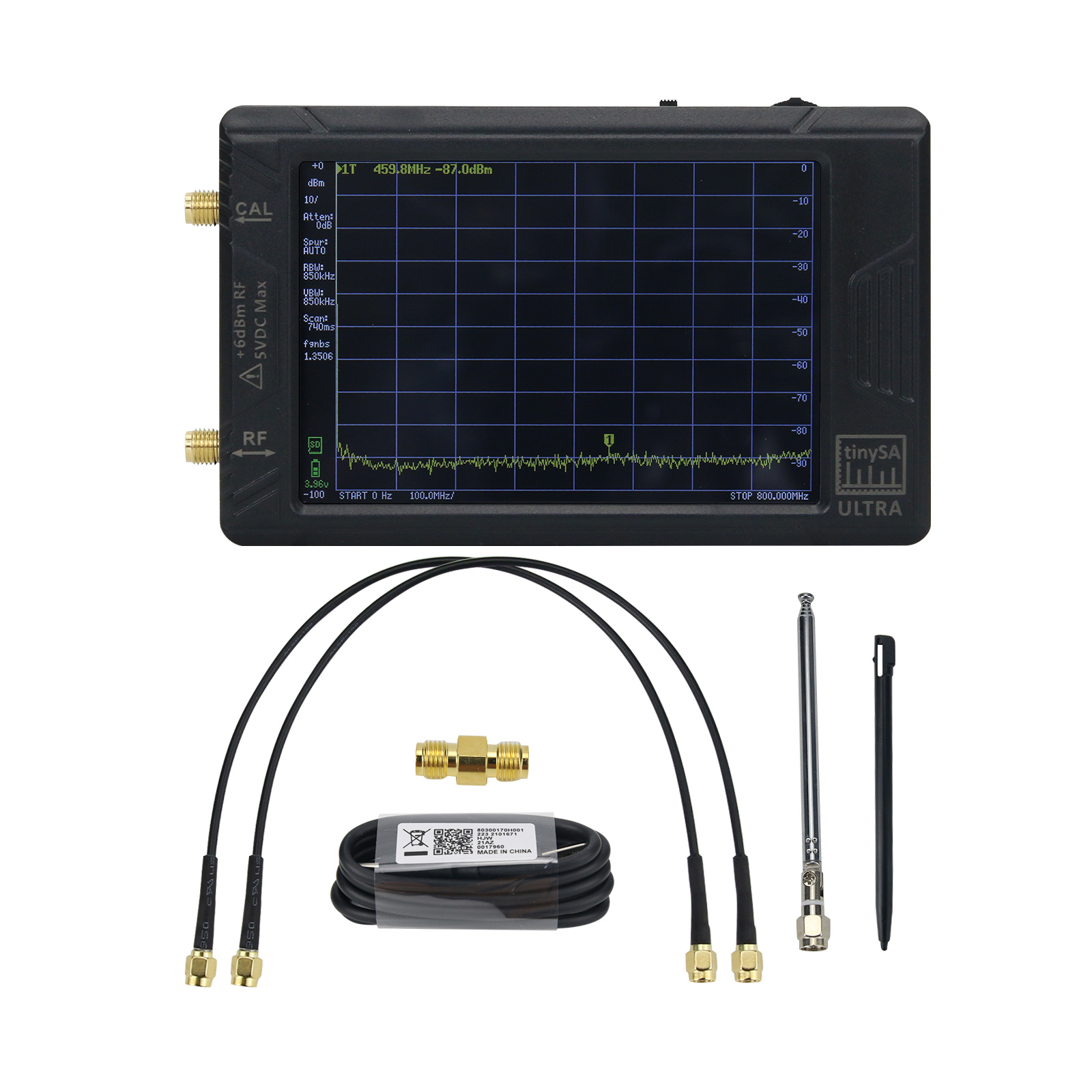 Signal Generator Spectrum Analyzer - Ultraszybki przenośny generator sygnałów RF 100k-5.3GHz
