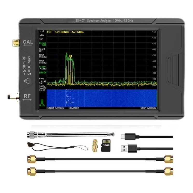 Analizator widma przenośny z e – Signal Generator Spectrum Analyzer recenzja i cena