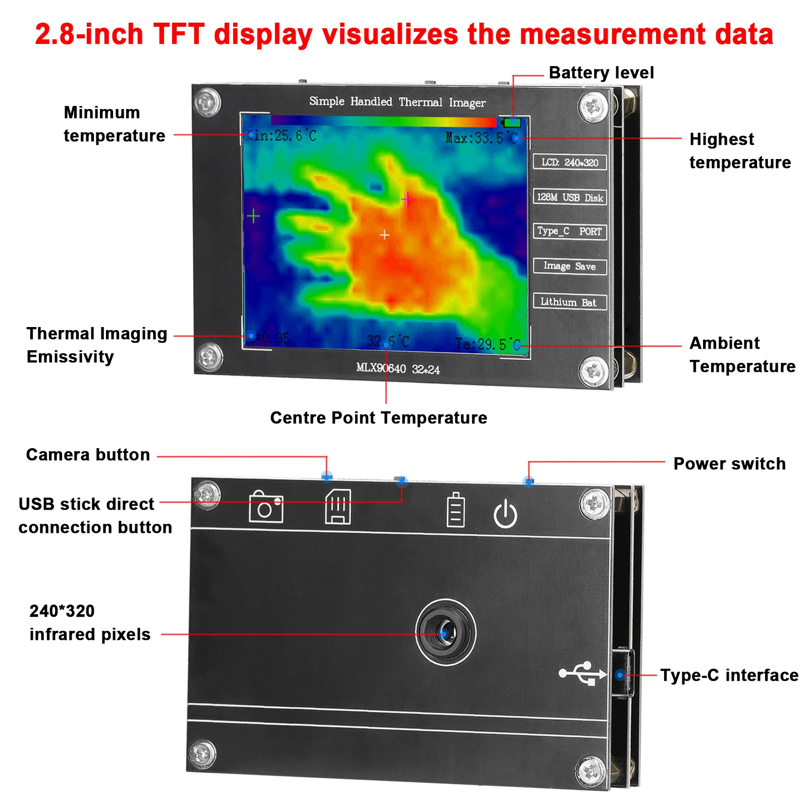Kamera termowizyjna 32*24 -40° – Thermal Imaging Camera Pcb Repair recenzja i cena