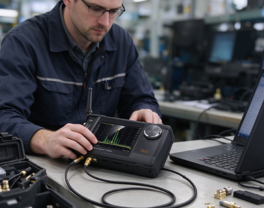 SA5 – przenośny, wielofunkcyjn – Signal Generator Spectrum Analyzer recenzja i cena