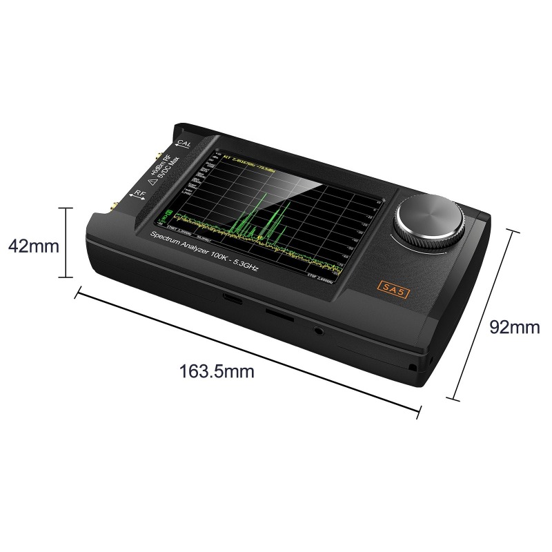 SA5 – przenośny, wielofunkcyjn – Signal Generator Spectrum Analyzer recenzja i cena