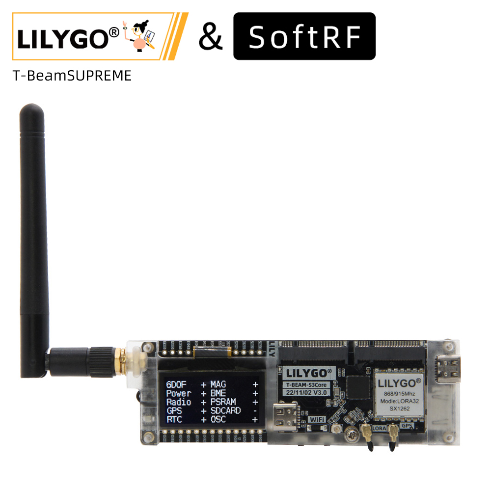 LILYGO® SoftRF T-Beam SUPREME  – Esp32 S3 Development Board Lot recenzja i cena